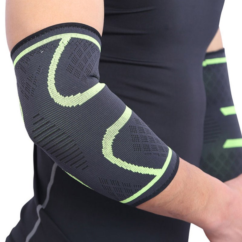 1Pcs Elbow Pads Support Elastic Gym Sport Elbow Basketball V - 图0