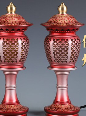 现货珐琅佛具套装供佛用品家用全套敬神佛前N香炉供盘供佛灯花瓶