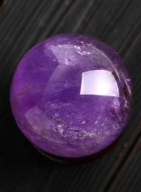 天然紫红黄水晶球摆件旋转粉色乌拉圭原矿公办室家U居饰品招财转