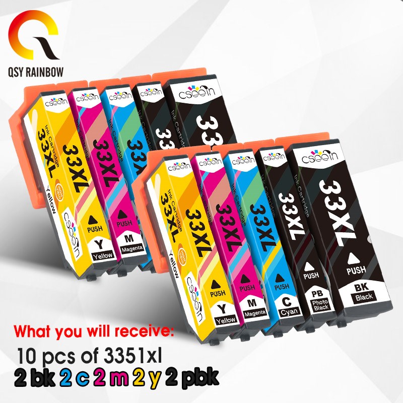 推荐5PK 33XL Compatible ink cartridge for Epson XP 530 XP 63 - 图3