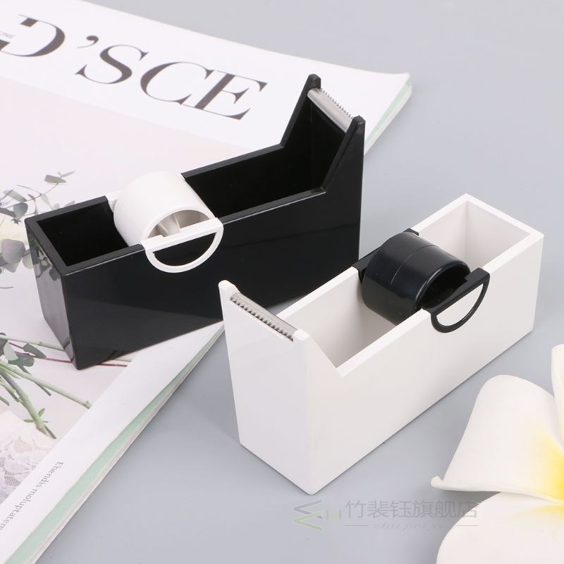 极速Creative Plastic Desktop Adhesive Tape Dispenser Cutter - 图1