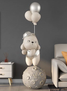 大型狗客厅装饰落地摆件家居饰品电视柜店铺雕塑开业乔迁新居礼品