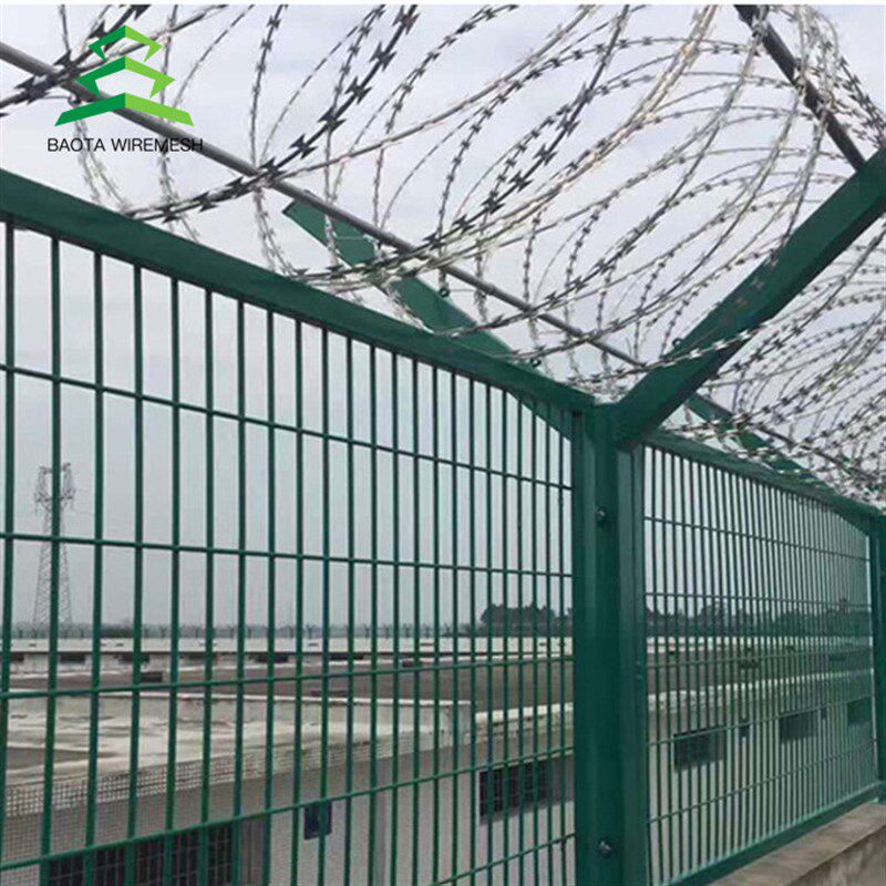 飞机场防护网飞行区网围界三折弯飞机场隔离网隔离防攀爬护栏