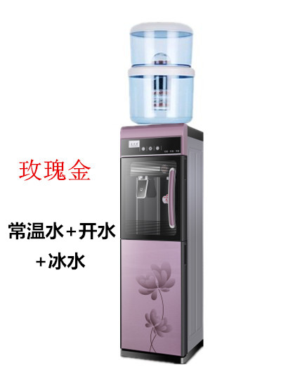 饮水机立式冷热制冷冰温热过滤带桶净化桶净水器家用厨.房直饮包 - 图0