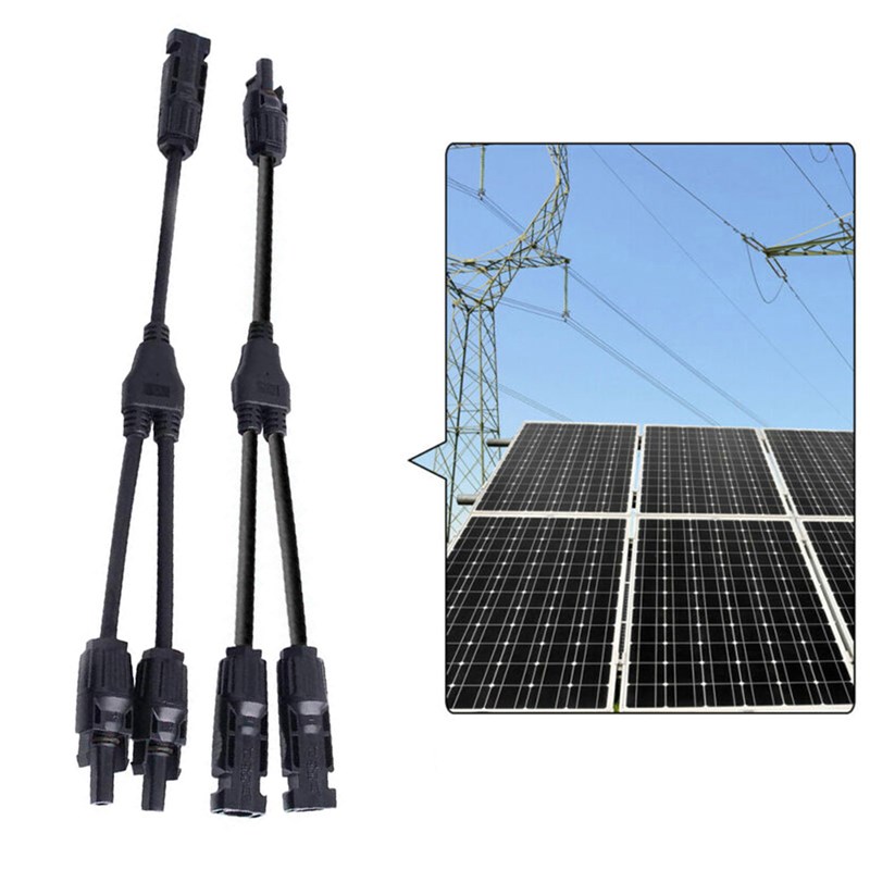 Solar Adapter Connector Solar Panel ConPnector Splitter - 图0