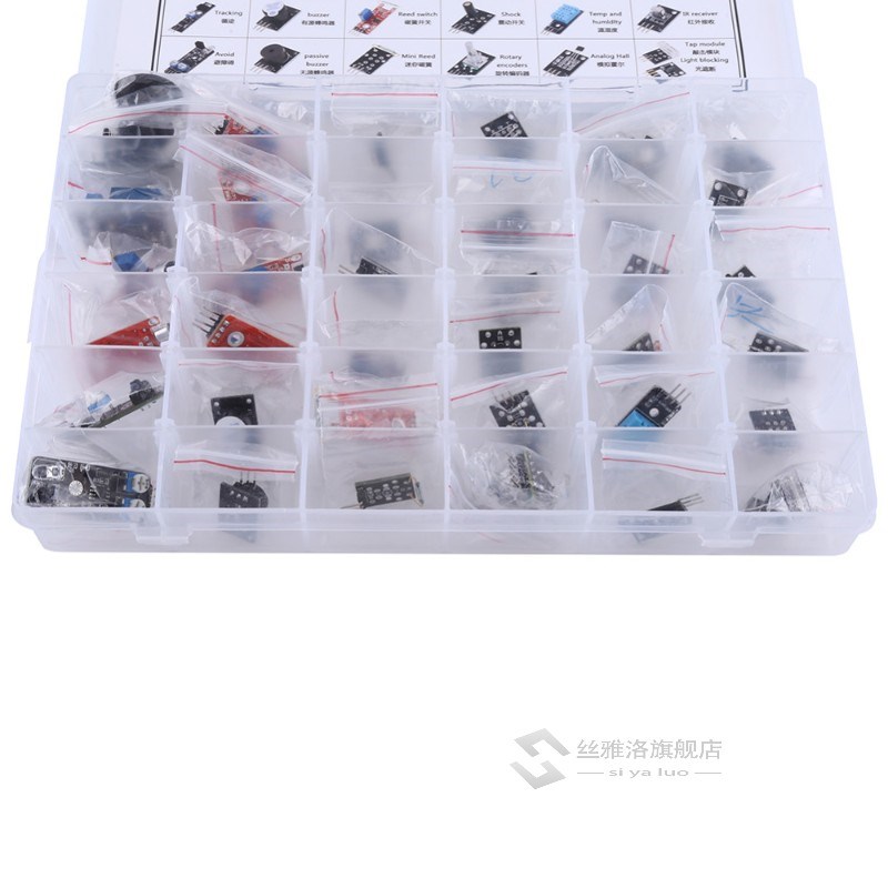 Ultimate 37 in 1 Sensor Modules Kit for MCU Education User W - 图2