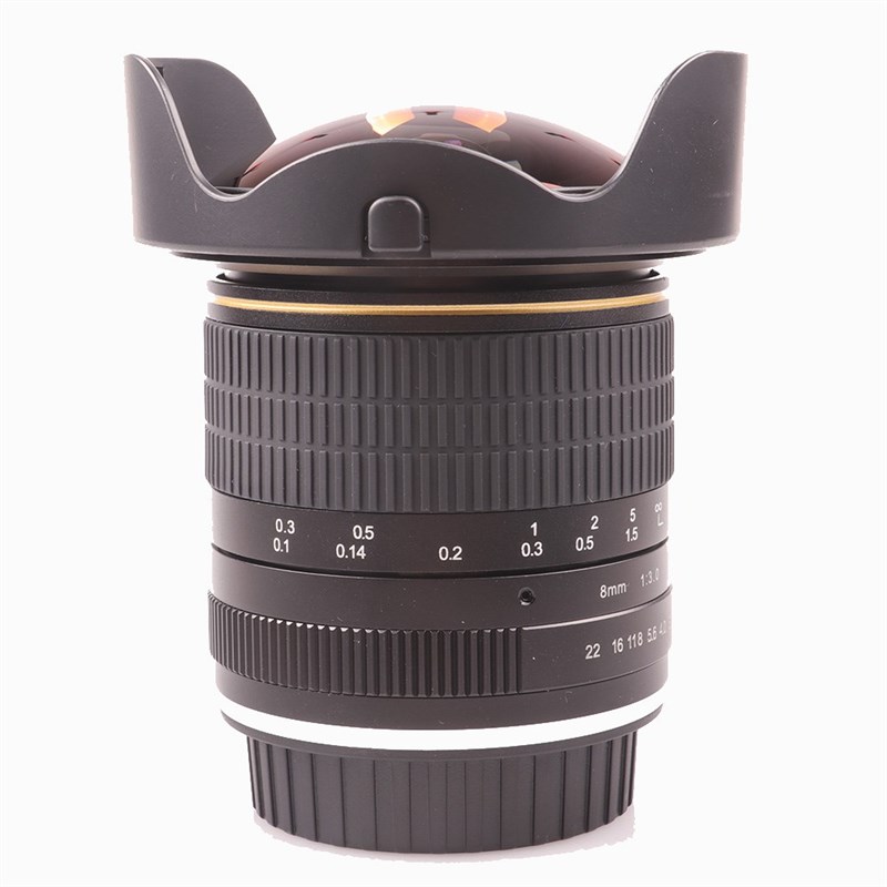 推荐Lightdow 8mm F/3.0 Ultra Wide Angle Fisheye Lens for Nik - 图2