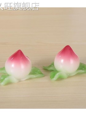 . 纯铜寿桃品摆件黄铜寿桃八仙贺寿送老人礼品