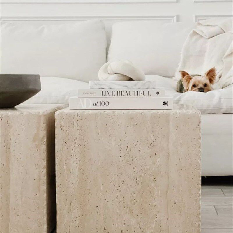 黄洞石雕塑台大理石电视柜装饰客厅底座落地大理石墩入户玄关摆件,淘宝优惠券,粉丝福利购,淘宝优惠卷