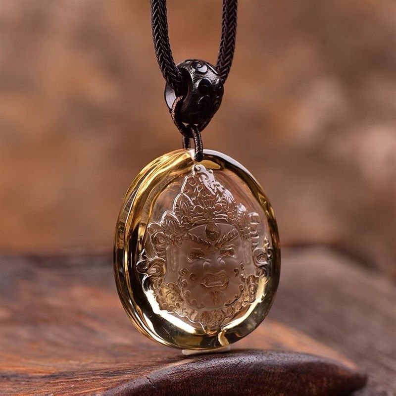 黄水晶吊坠发晶吊坠幽灵吊坠粉晶吊坠白水晶一物一图挂件挂坠,淘宝优惠券,粉丝福利购,淘宝优惠卷