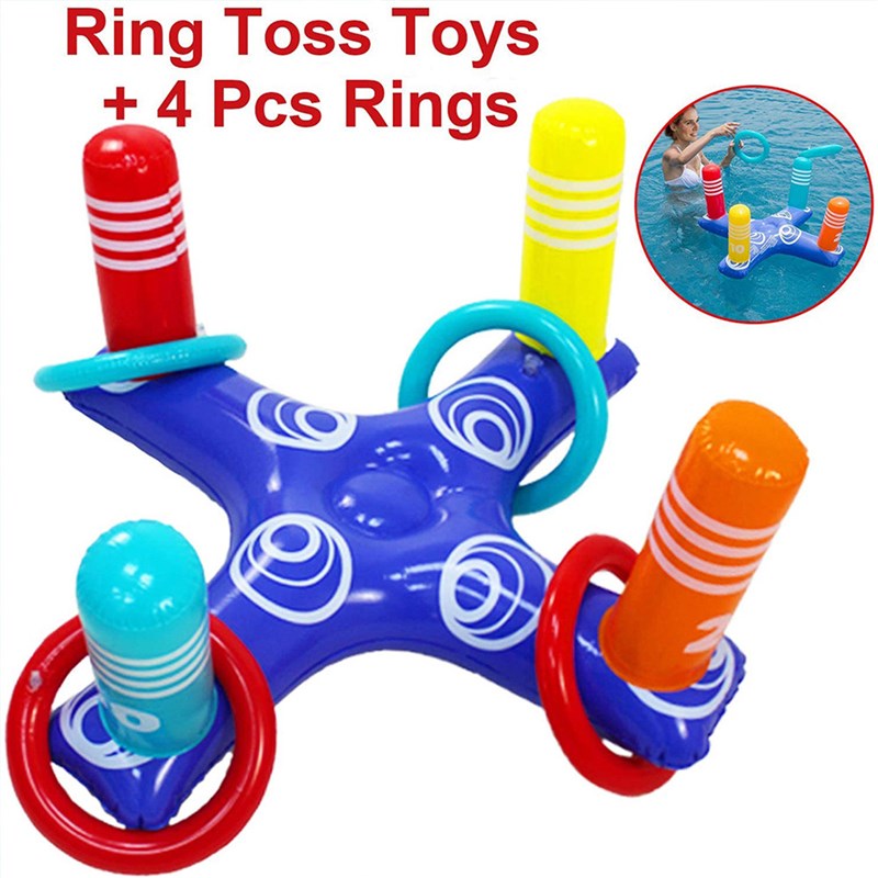 flaatble Ring Throwing wFerrule Infgatable Rinl Toss Pool - 图0