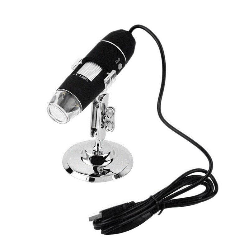 推荐8 LED 1000X USB Digital Microscope Endoscope Magnifier V - 图1