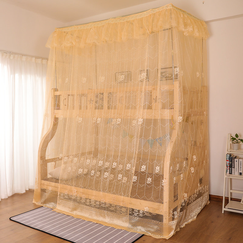 子母床蚊帐梯形1.2上下床双层床儿童高低床一体式家用1.5米含支架,淘宝优惠券,粉丝福利购,淘宝优惠卷