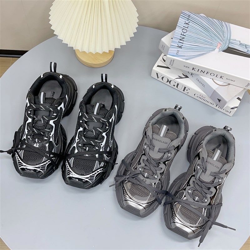 2024秋季新款厚底老爹鞋男潮流时尚休闲鞋小众百搭透气网面运动鞋,淘宝优惠券,粉丝福利购,淘宝优惠卷