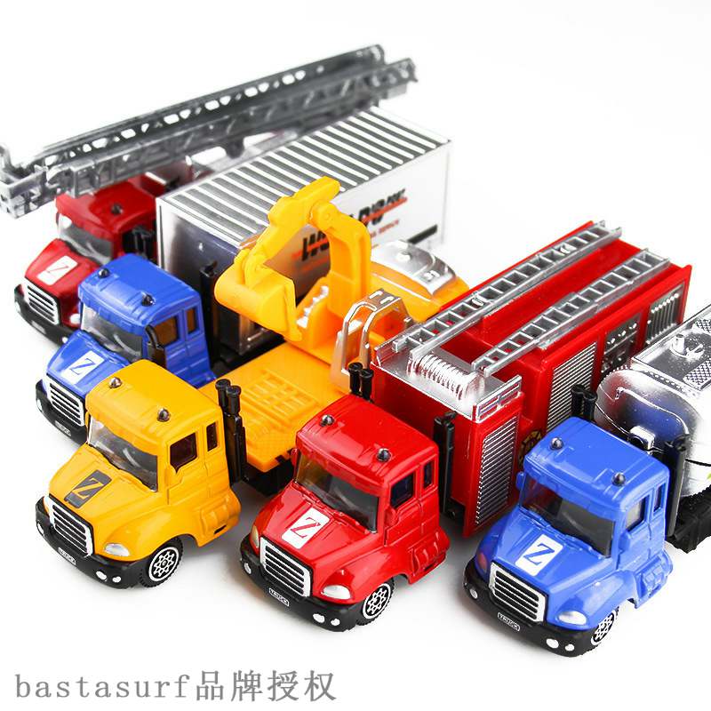 推荐Inertia model truck engineering truck excavator fire tru - 图0