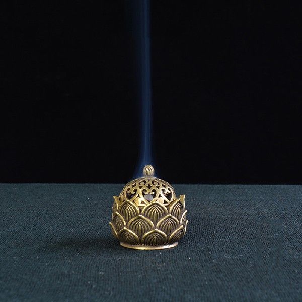 推荐Decorative Incense Burner Copper Incenser Holder Censer - 图2