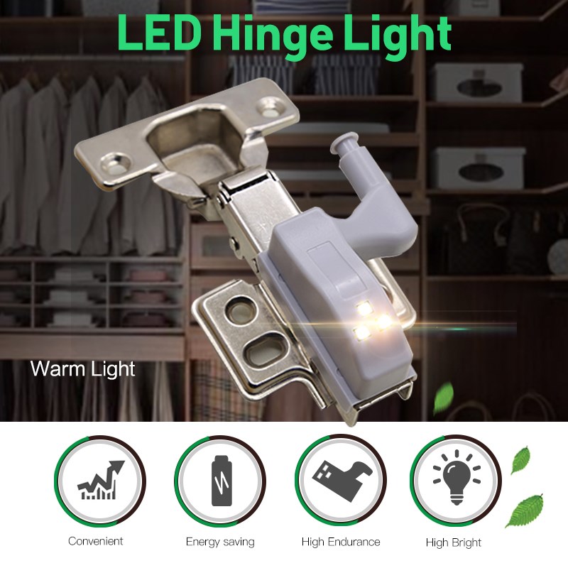 LED nder Cabinet Light Sensor Wardrobe Light niversal Led Ar - 图1