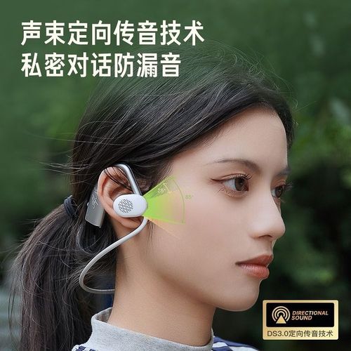 N3无线蓝牙耳机气传导不入耳跑步运动专用挂脖颈挂式佩戴超长续航 - 图1