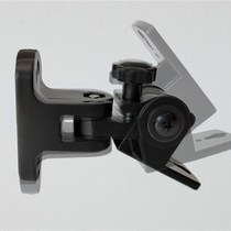 Surround sound box rack speaker holder wall-mounted pair of rotating zinc alloy L sound hanger small speaker towed frame pass