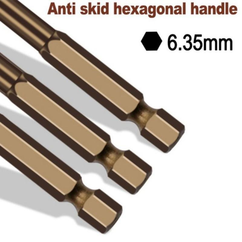 7Pcs Cross Hex Tile Drill Bits SeDt for Glass Ceramic Concre-图1