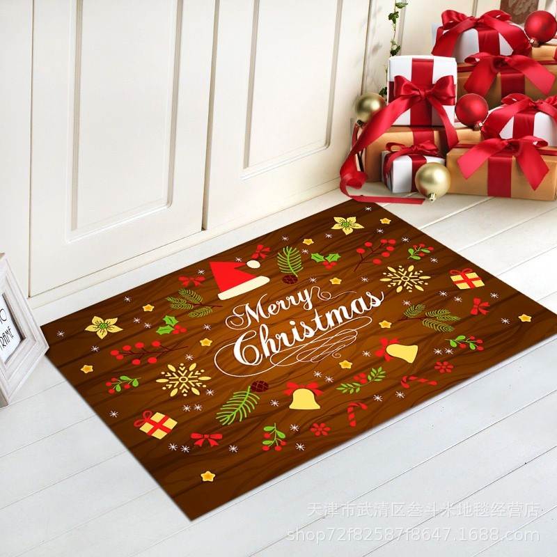 速发christmas mat rug home rugs s  living room floor - 图2