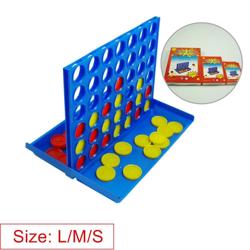 网红S/M/L Pocket Game Connect 4 in a row Bingo Board Game fo - 图0