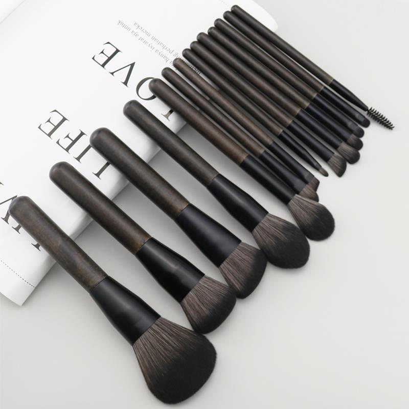 新品Full set of brush bag portable makeup brush storage bag - 图0