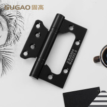 Solid height free notched primary-secondary hinge stainless steel wood door room door thickened 3 0L hinge 4 inch 15 bearing muted