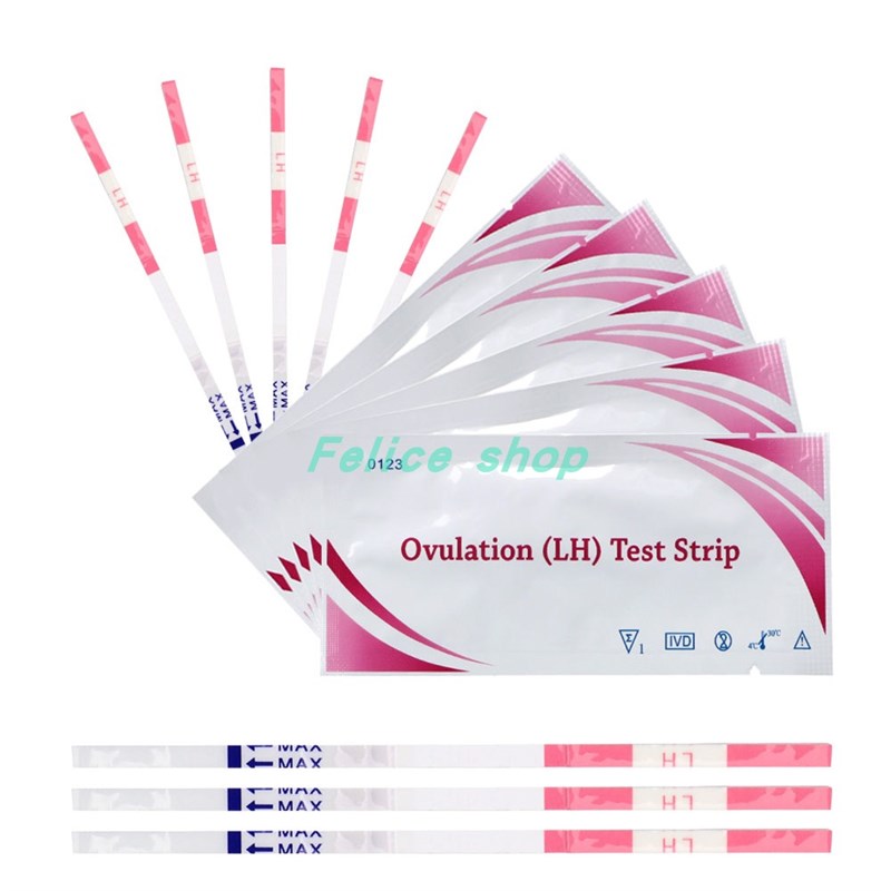 Pcs LH Tegst OvulatuonlUrine Test Strips LH Ovi ation Te - 图0