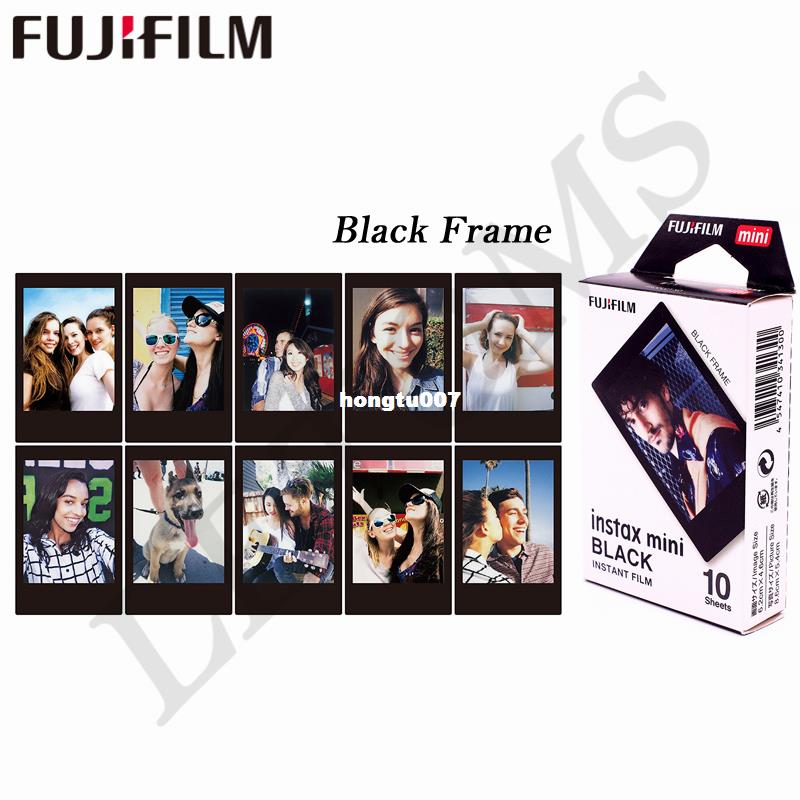 igin laFujifilm 10 sheets Stars STRIPE TSUM BlaWck frame - 图0