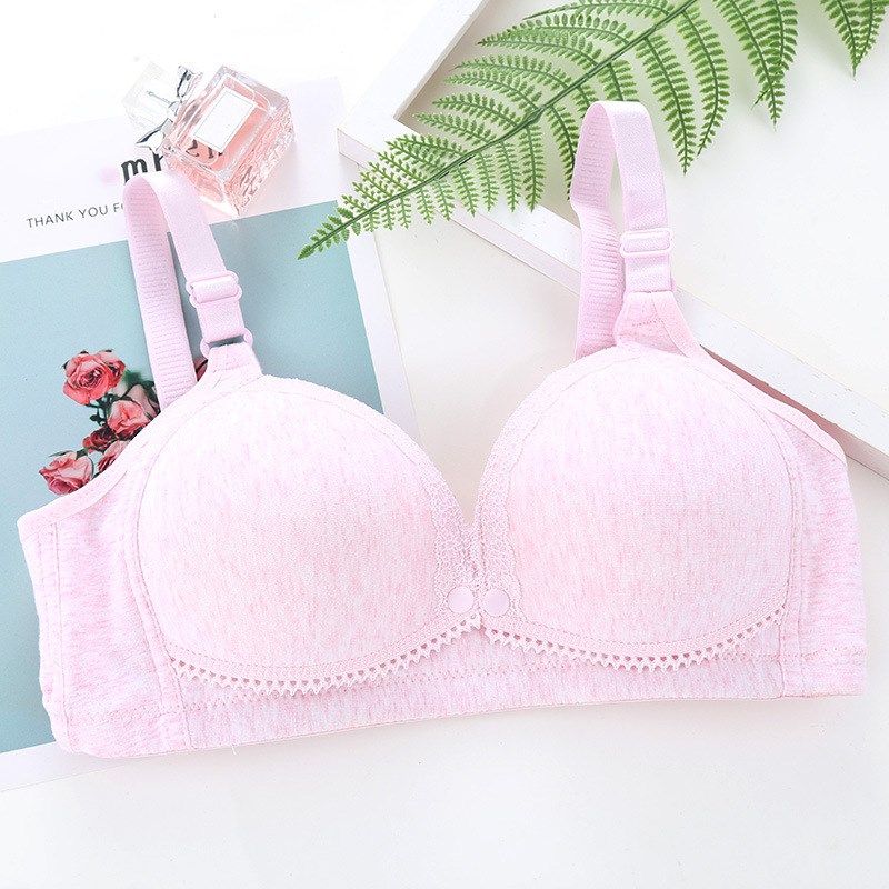 推荐Maternity Bra Wire Free Front Closure Nursing Bra Pregna - 图2