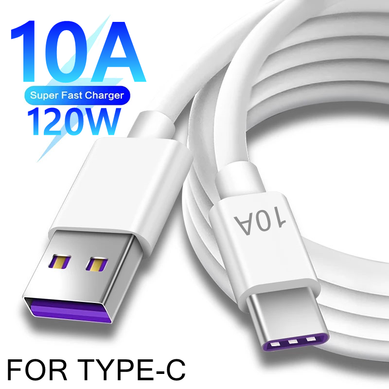 速发120W 10A Type C Type-C Quick Charging Cable for Samsung - 图0