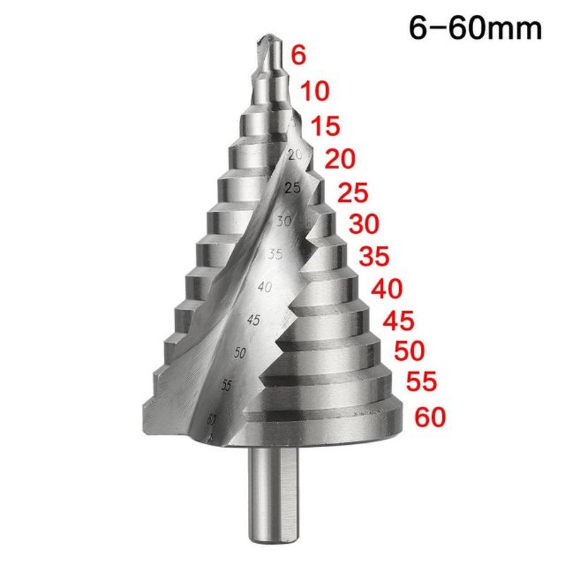 6-60MM Stegp Drill Pagoda Drill Spiral Multi-Function Twist - 图1