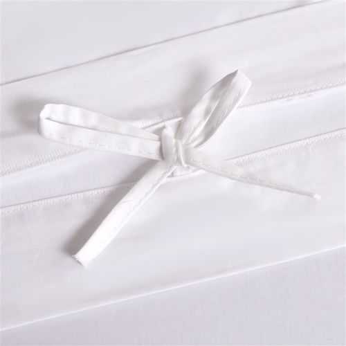 酒店床上用品四件套民宿白色床单被套三件套床笠宾馆被子整套 - 图3