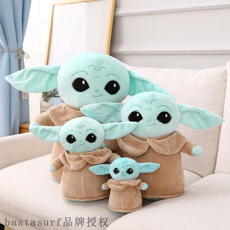 极速Baby Yoda plush toy Star Wars surrounding Yoda baby forc-图0