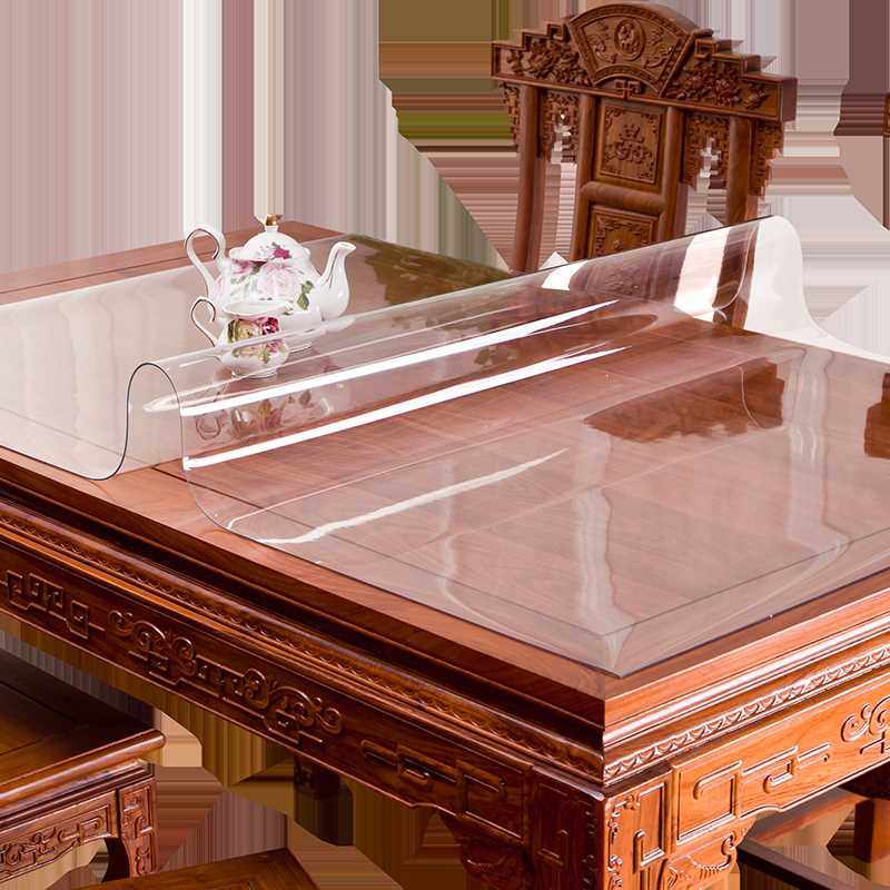 软玻璃透明餐桌垫PVC桌布防水防D烫防油免洗塑料桌面茶几垫水晶板,淘宝优惠券,粉丝福利购,淘宝优惠卷