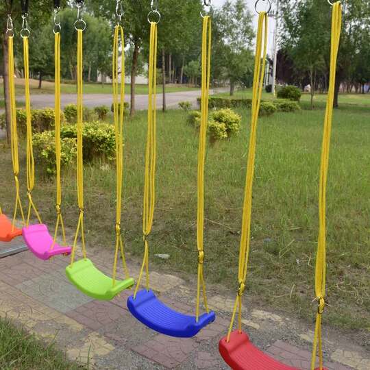Plastic swing outdoor children's indoor home hard board swing rocking chair outdoor horizontal bar sling adult hammock seat