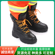 20 RESCUE AND RESCUE SERVICE FIVE PIECES OF PROTECTIVE FIRE FIGHTING DISASTER RELIEF EMERGENCY HELMET GLOVES BOOT SEARCH AND RESCUE WORK SUIT