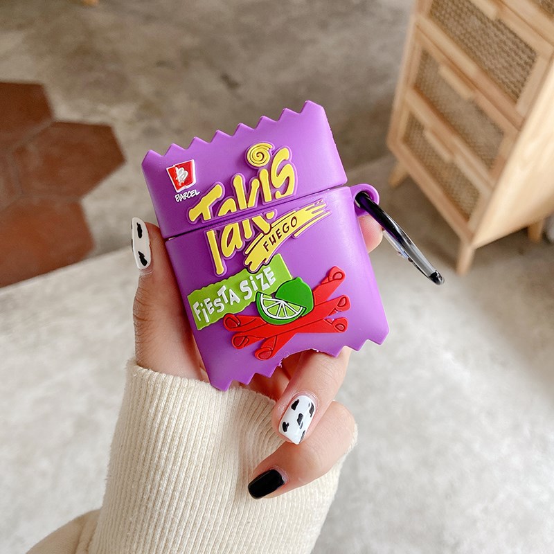 Brand Takis Potato Chips Food 3D Case For AirPods 1 2 Pro B-图2