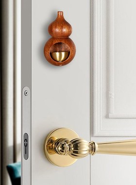 天然乌檀木化解大门对邻居门五帝钱葫芦挂件门对门厕所电梯卧室口