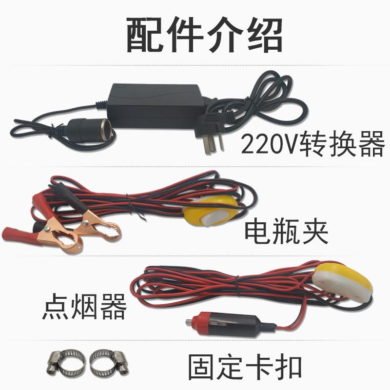 速发电动抽油泵12V24V220V伏自吸泵汽油泵柴油泵加油机抽油器小型 - 图1