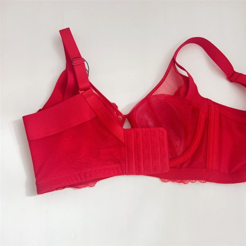 2024新款调整型文胸软圈超薄奶嘴兔耳朵水晶杯大胸显小收副乳内衣,淘宝优惠券,粉丝福利购,淘宝优惠卷