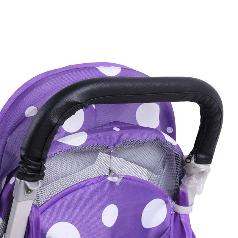 Baby Pram Stroller Crmrest CovAer Aase Pi Lether ProtectUve-图2