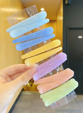 大号发夹侧边理发店固定夹头发头饰夏季刘海化妆夹子新款