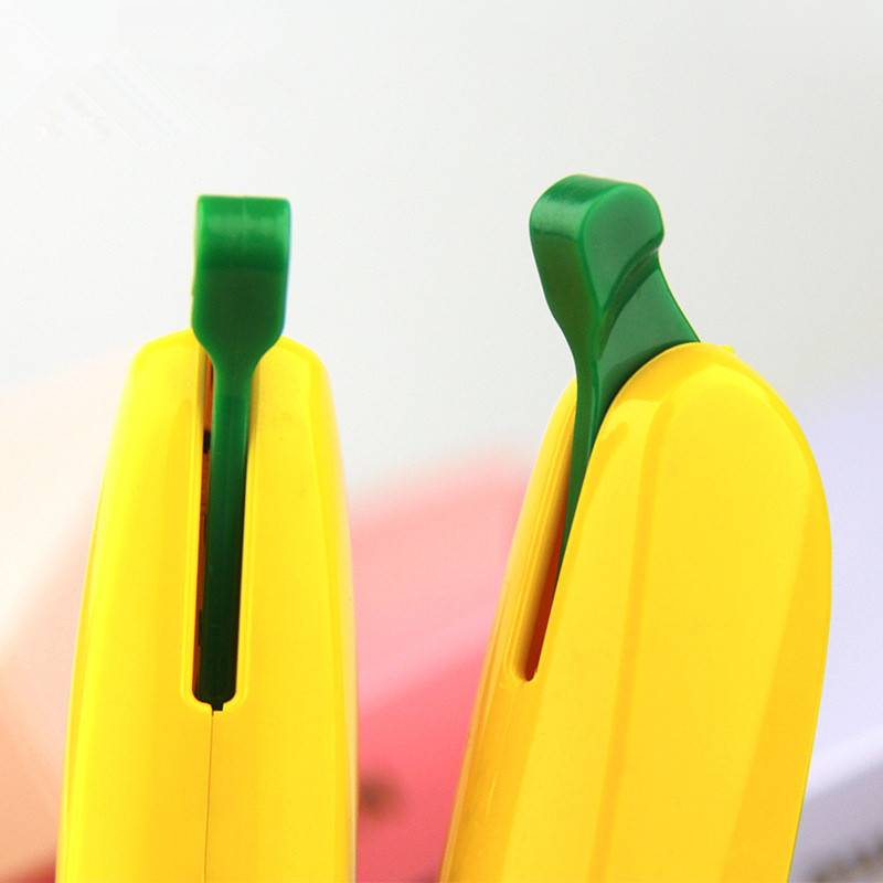 新品Creative stationery banana shape biros simulation press - 图0