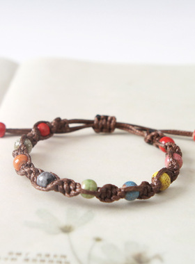 复古手串云南西藏饰品首饰民族风手链男女特色小礼物古典手饰装饰