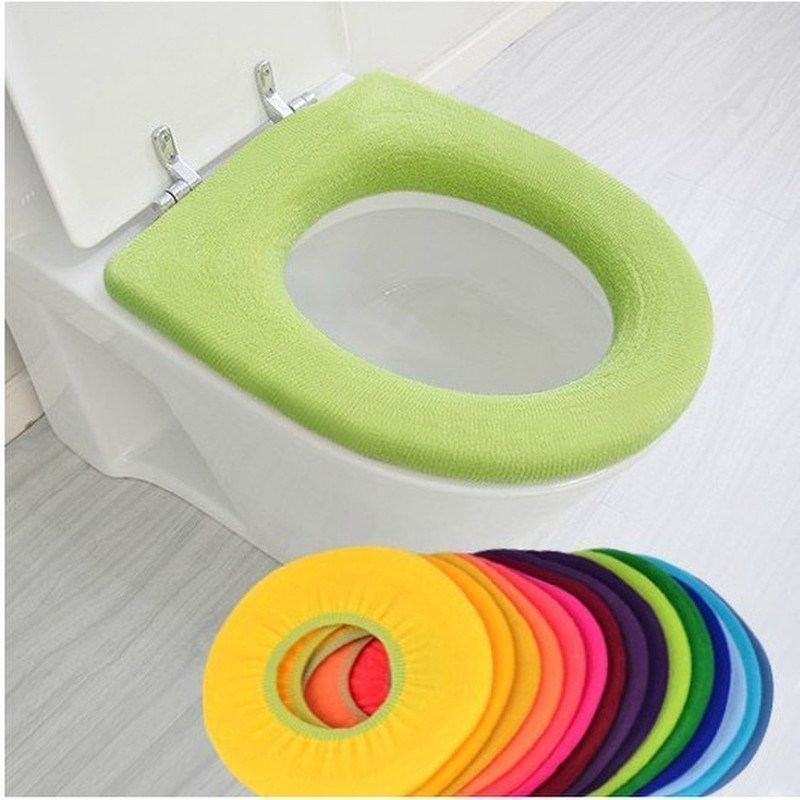 colour Random !Toilet Seat Cover for BathroOom Products Pede - 图0