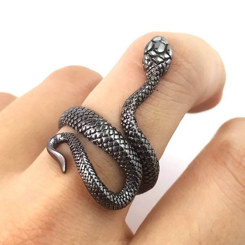 推荐Snake universal ring personality popular index finger ri - 图2