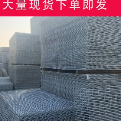 新品镀锌铁丝网电焊网片围栏w小孔加粗狗笼养殖建筑钢筋网格网钢-图1