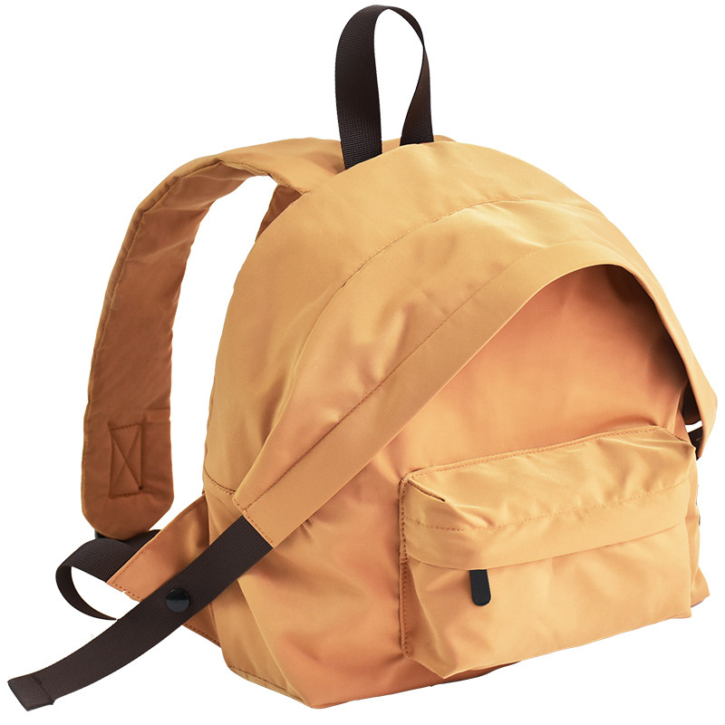 口嘎半圆形大盖檐牛津布双肩包 轻便宽肩带森系百搭学生书包背包,淘宝优惠券,粉丝福利购,淘宝优惠卷